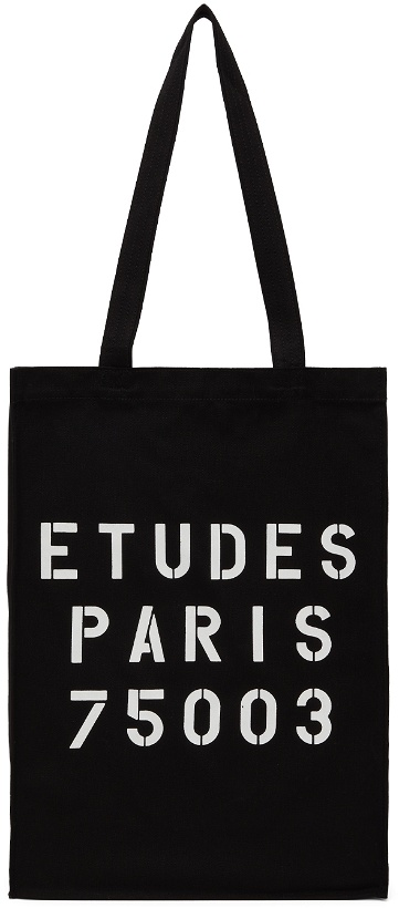 Photo: Études Black November Stencil Tote Bag