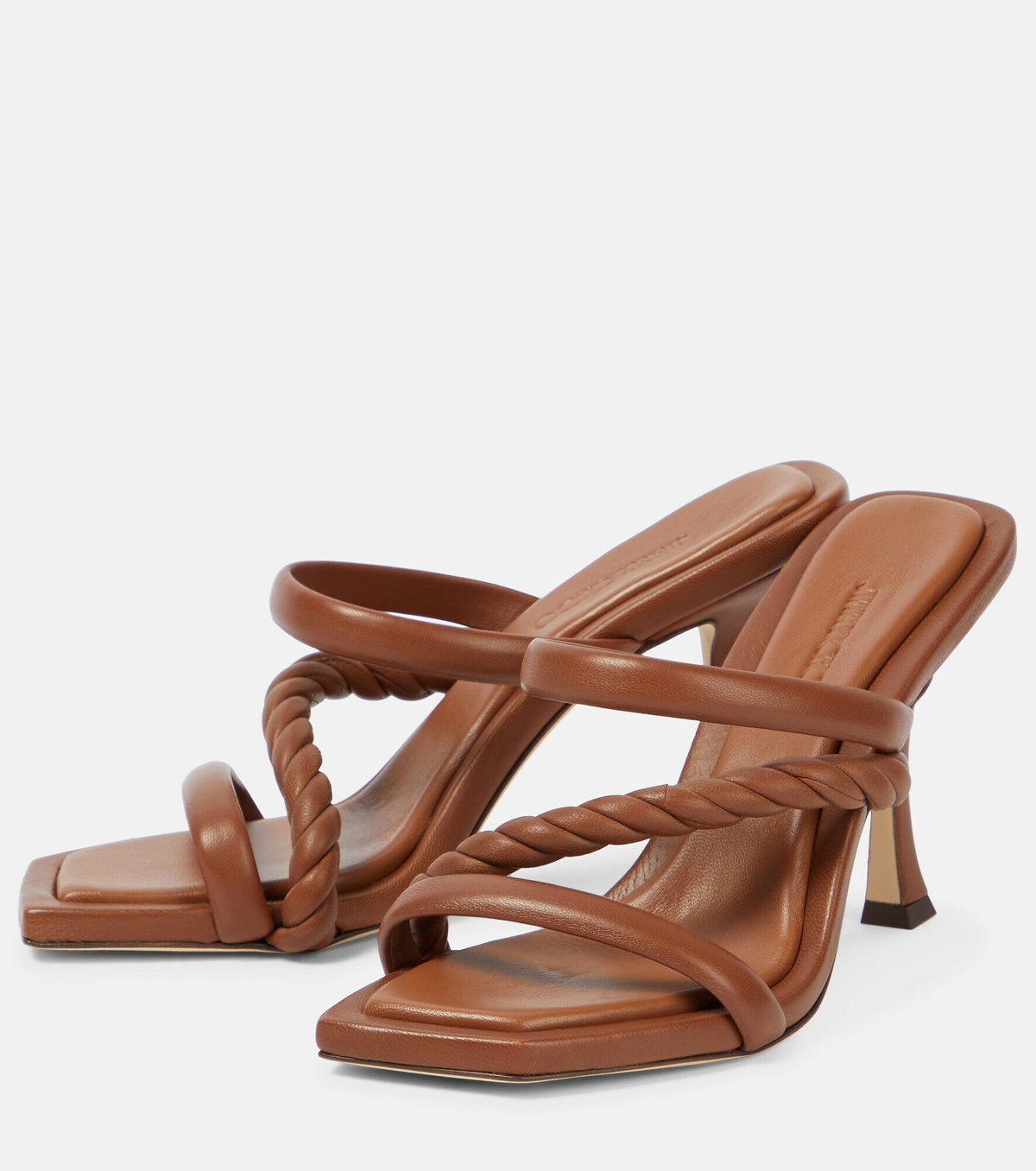 JIMMY CHOO 関税込み Diosa 90 leather mules Jimmy Choo - Diosa 90 leather mules Jimmy Choo
