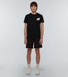 Moncler - Double Logo cotton jersey T-shirt