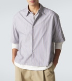Studio Nicholson Sanko striped cotton shirt