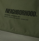 Neighborhood - Helinox Sunset Logo-Print Canvas and Mesh Chair - Green