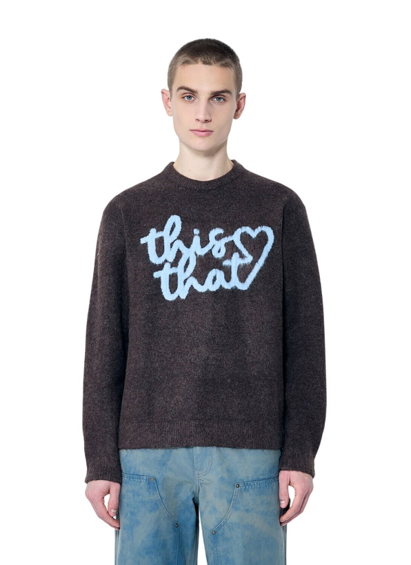 Photo: thisisneverthat® Heart Logo Knit Sweater