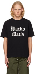 WACKO MARIA Black Printed T-Shirt