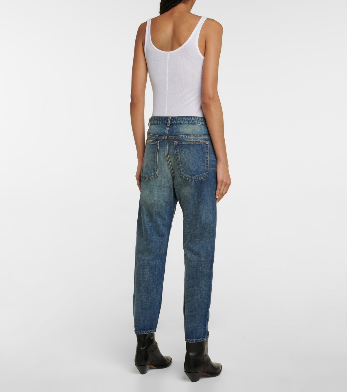 Jean Isabel Marant Étoile En Velours Côtelé - Taille 36 - Noir Et Blanc Zèbre - Occasion Très Bon état