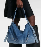 Givenchy Voyou Medium ombré denim shoulder bag