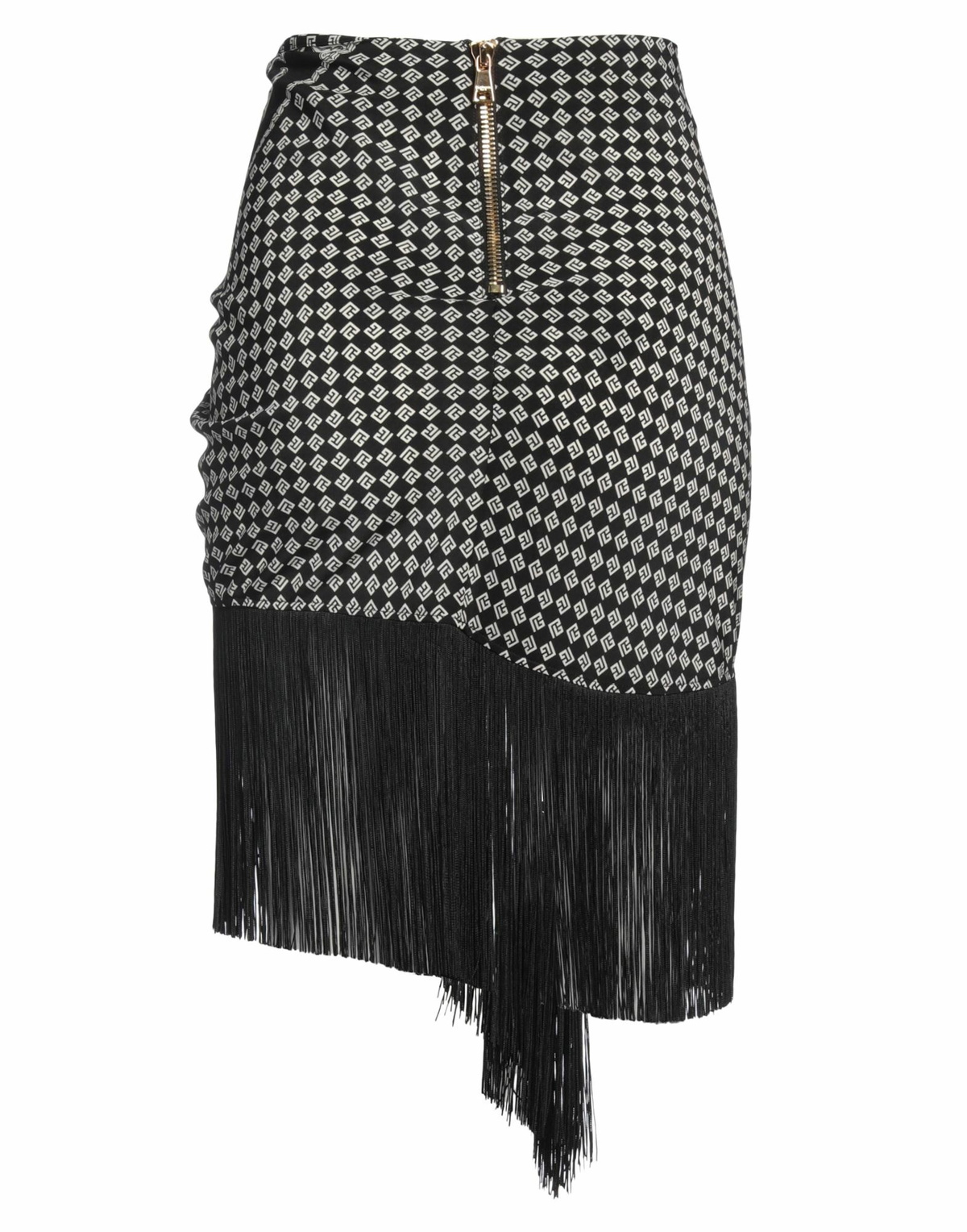 Balmain Womens Midi skirt in Black