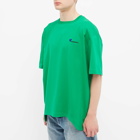 ADER Error Men's Union Logo T-Shirt in Green