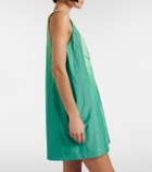 Loewe Printed leather minidress