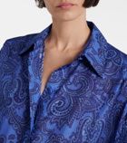 Zimmermann Ottie paisley silk habotai shirt