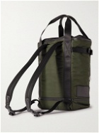 Mulberry - Leather-Trimmed Padded Recycled Nylon Backpack