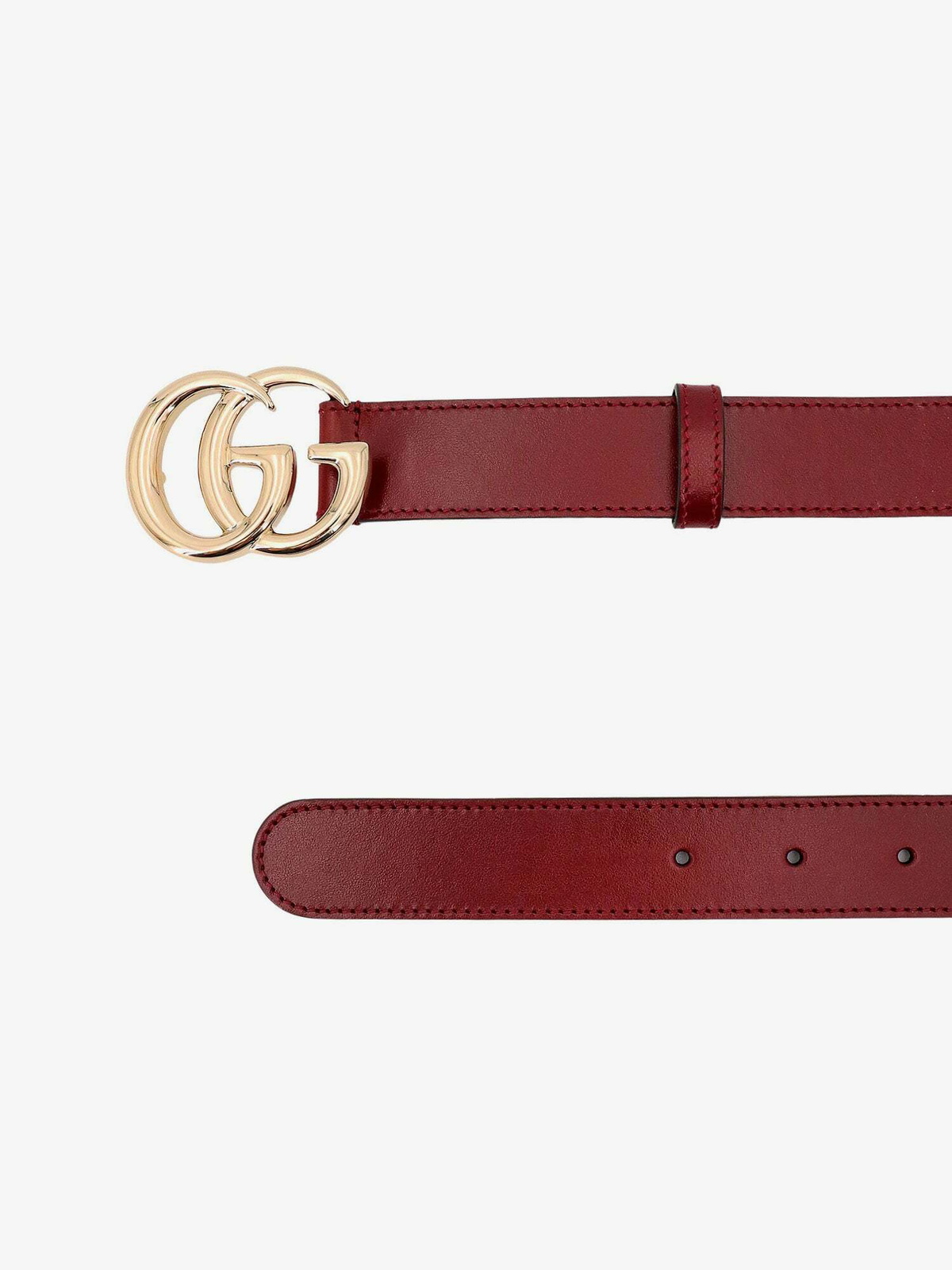 Gucci Gg Marmont Red Womens Belt Gucci