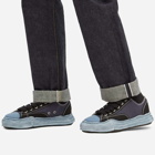 Maison MIHARA YASUHIRO Men's Peterson Low Spray-Dyed Original Sole Sneakers in Black