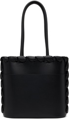 At.Kollektive Black Natacha Ramsay-Levi Edition Medium Braided Tote