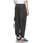 Juun.J Grey Tapered Cargo Pants