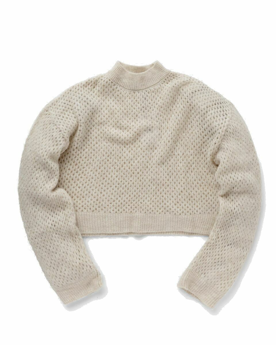 Photo: Envii Enquoll Ls Knit 7060 Grey/Beige - Womens - Pullovers