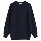 Café Mountain Men's Holmes Raglan Knit in Deep Navy