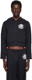 VAQUERA Navy Snap Track Jacket