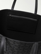 Loewe - Leather-Trimmed Logo-Jacquard Canvas Tote Bag