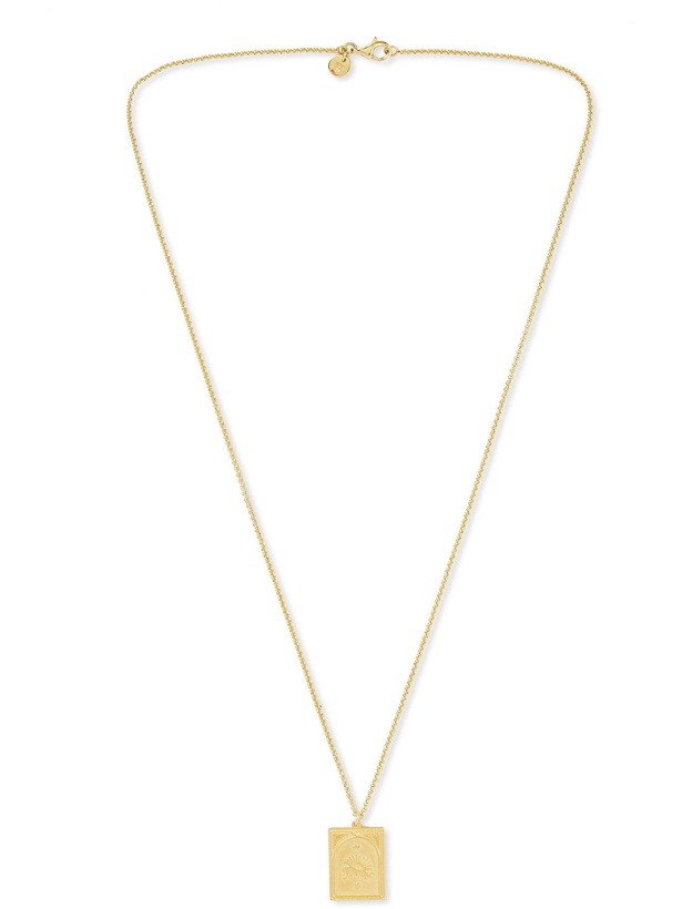 Photo: Tom Wood - Tarot Strength Gold-Plated Necklace