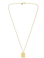 Tom Wood - Tarot Strength Gold-Plated Necklace