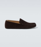 The Row Suede loafers