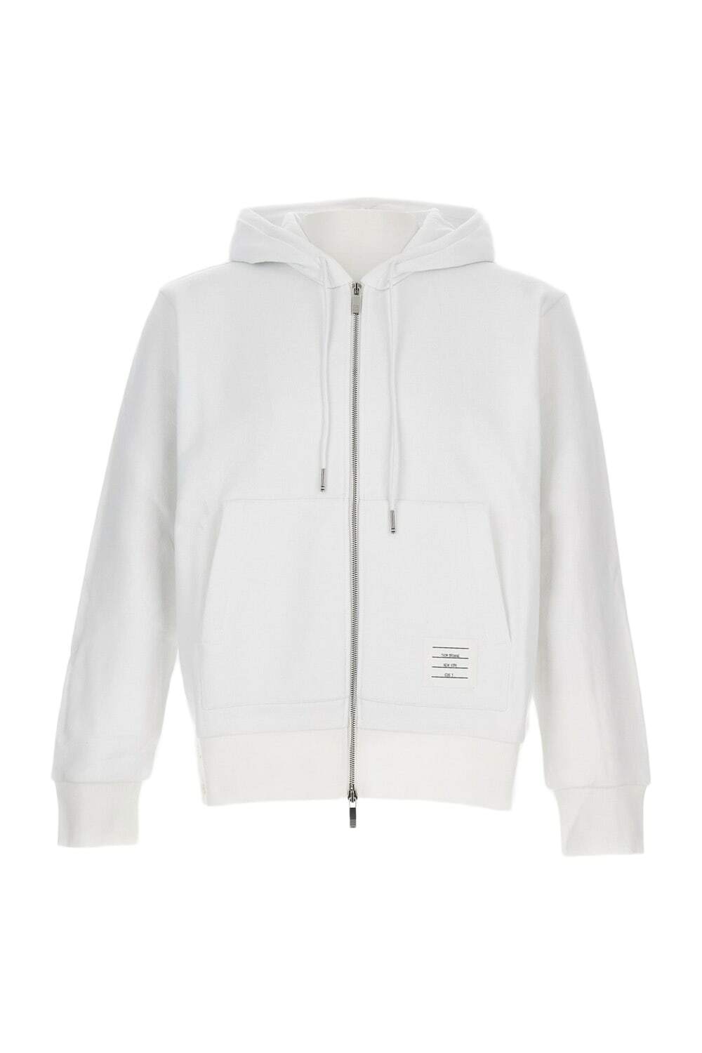 Thom Browne Gray Fresco Funmix Hooded Shirt Thom Browne