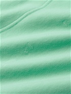 Stone Island Shadow Project - Logo-Appliquéd Cotton-Jersey Sweatshirt - Green