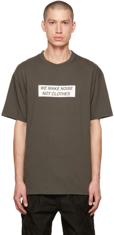 Photo: Undercover Gray 'We Make Noise' T-Shirt