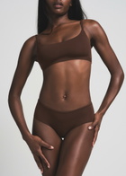 Skims Stretch-jersey Briefs Brown