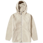 Snow Peak Men's Thermal Boa Fleece Jacket in Beige