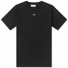 Off-White Men's Stamp Logo Skate T-Shirt in Black/White
