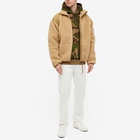 Beams Plus Men's Popover Hoody in Woodland Camo