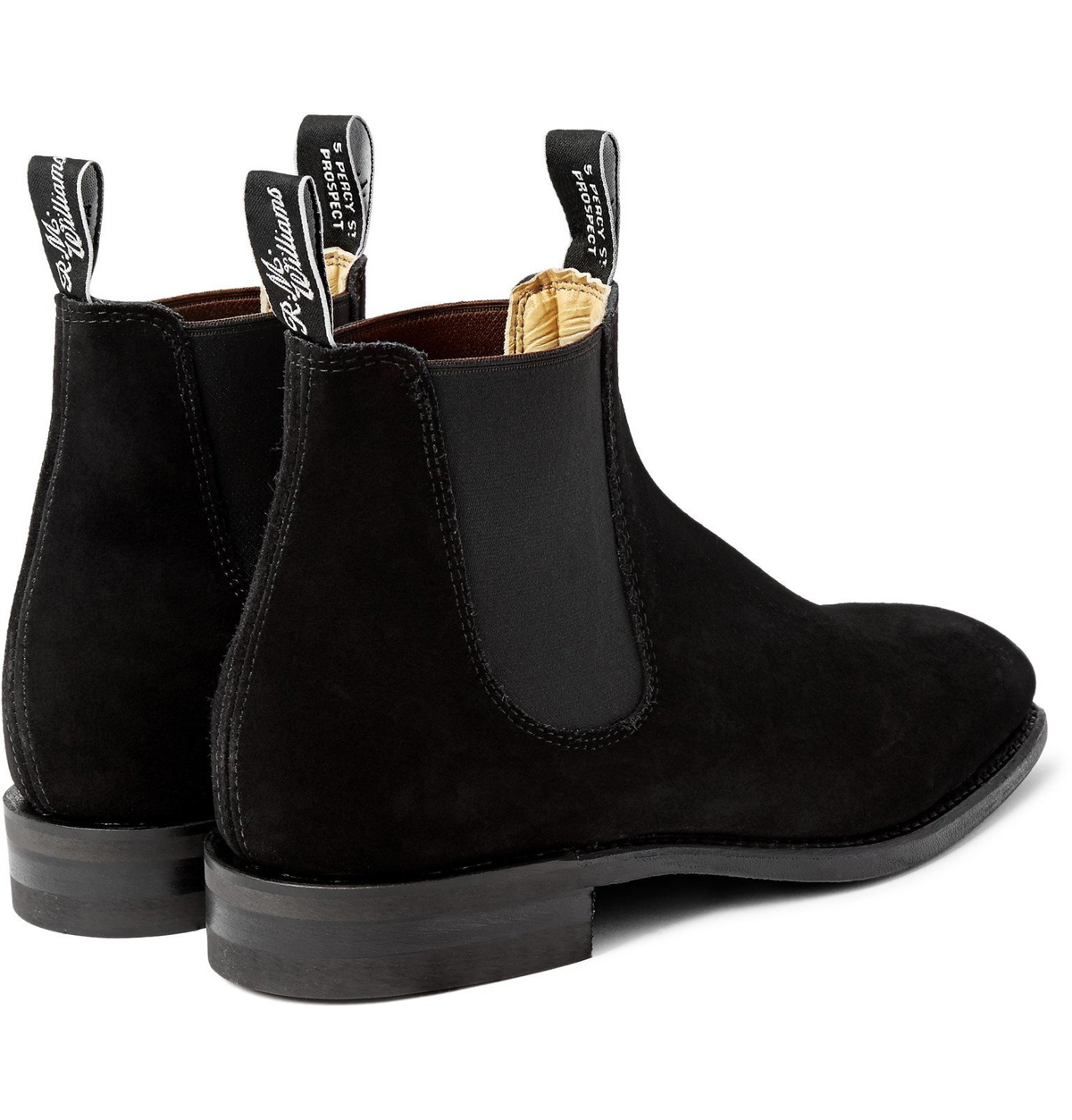 Comfort Craftsman Suede Chelsea Boots by R.M. Williams - SUPREMARINE