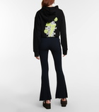 Stella McCartney - Ribbed-knit flared pants