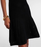 Gucci Waffle-knit cotton-blend minidress