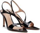 Gianvito Rossi Black Mayfair Heeled Sandals