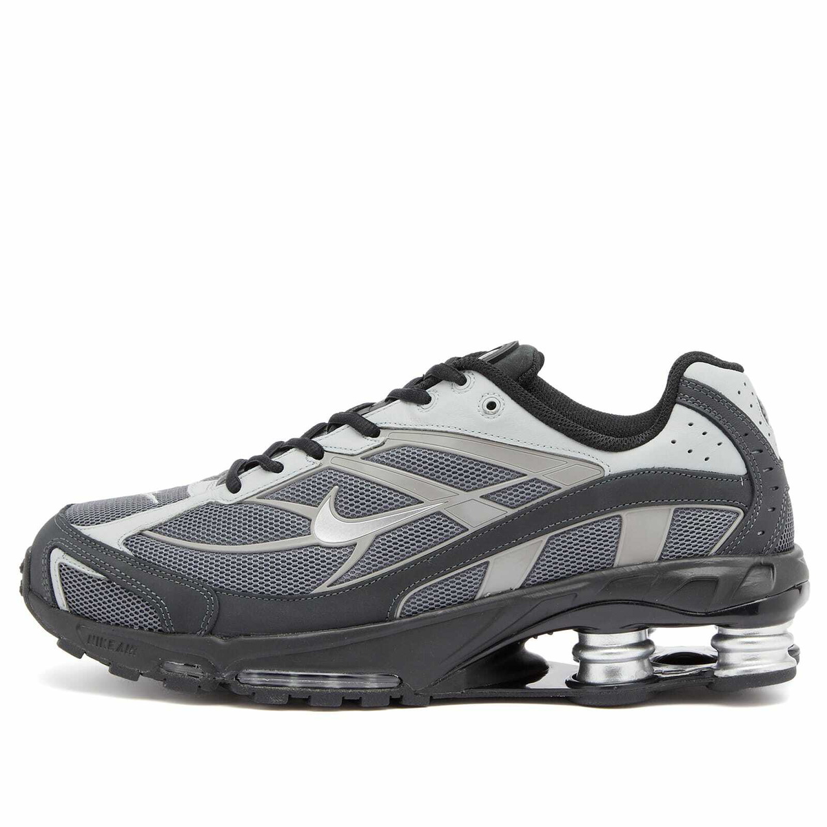Nike Men's Shox Ride 2 SP Sneaker in Light Graphite/Metalic Silver Nike