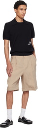 JACQUEMUS Beige 'The Pastro' Shorts
