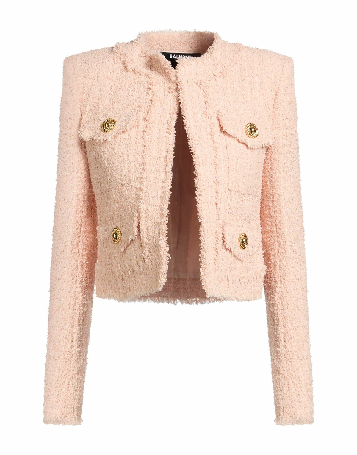 Balmain Womens Jacket Blush