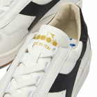 Diadora Men's B.Elite H Italia Sport Sneakers in White/Black/Gold