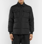 Moncler - Gruss Slim-Fit Quilted Shell Down Shirt Jacket - Black