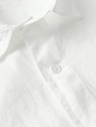 NN07 - Adwin 5706 Linen Shirt - White