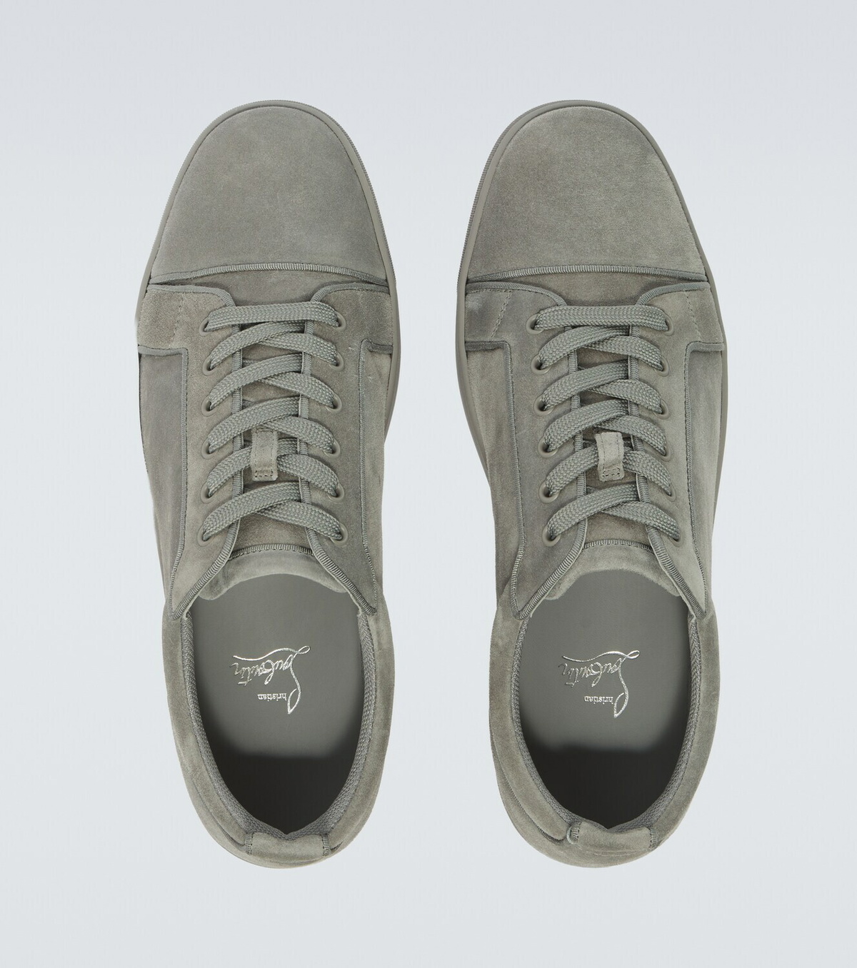 Christian Louboutin Louis Junior suede sneakers