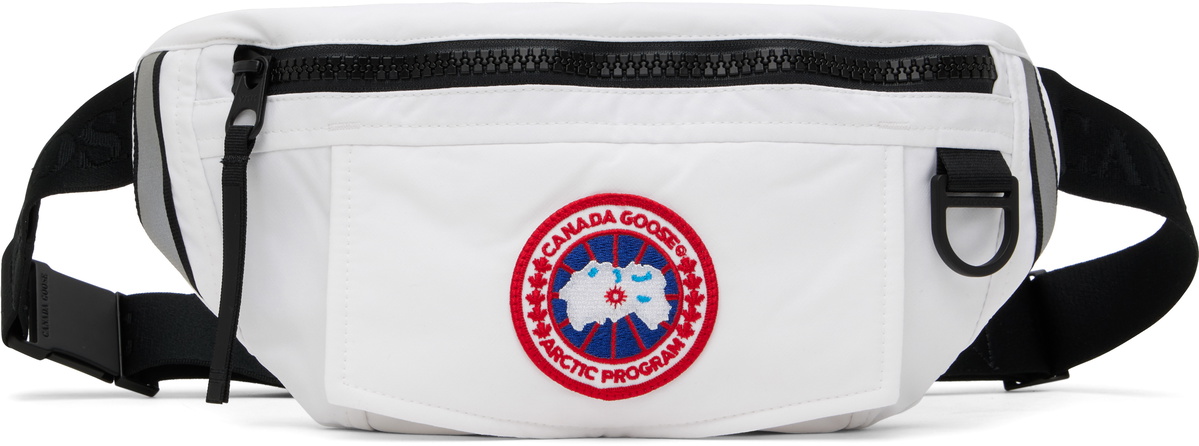 Canada Goose White Waist Pack Belt Bag