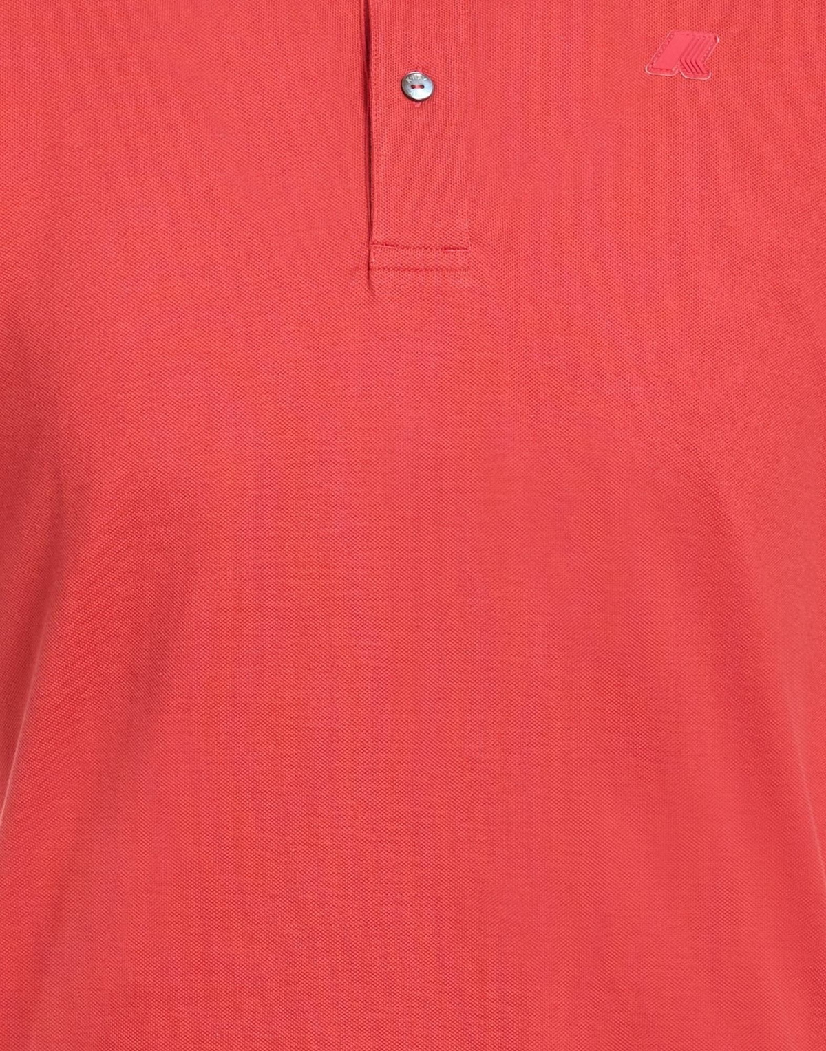 K-way Mens Polo shirt in Tomato red