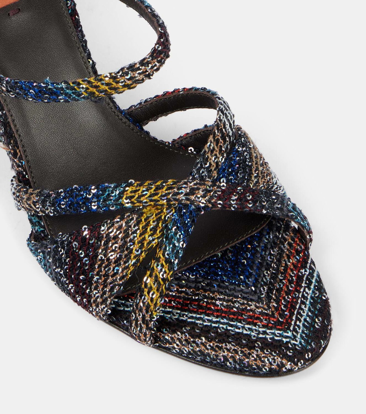 Missoni Lucy Caperdoni sequined wedges