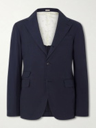 Massimo Alba - Catch2 Cotton Suit Jacket - Blue