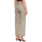 AGOLDE Beige Ren Trousers