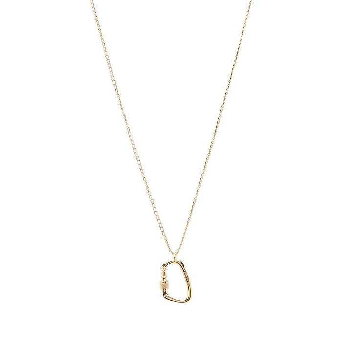 Photo: A.P.C. Men's Lock Necklace in Gold