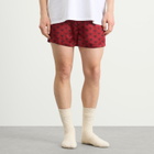 SKIMS Men's Sateen Sleep Boxers in Red Heart Halfdrop